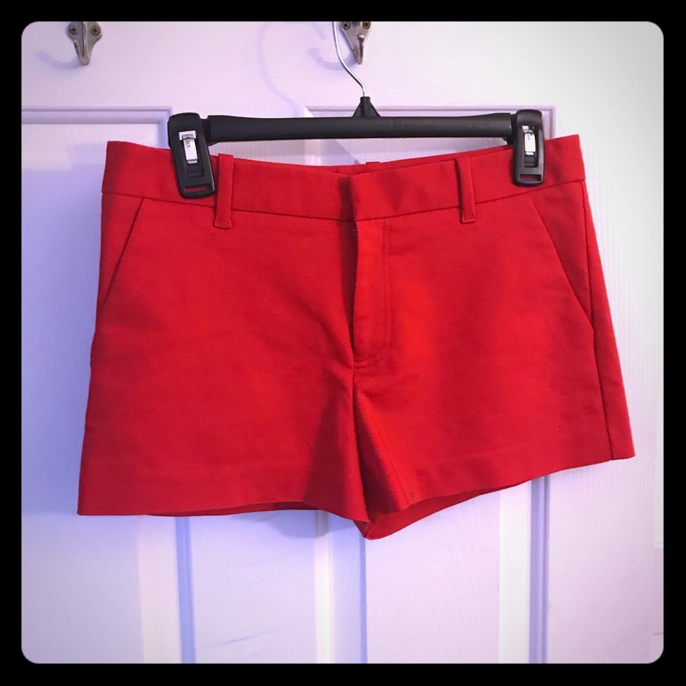 Red Dressy Shorts